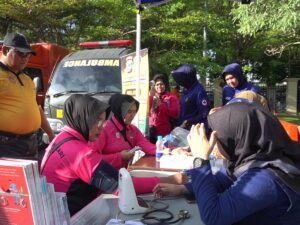 SPH jadi Tim Medis di Kegiatan Marandang 1000 Kg Polda Sumbar