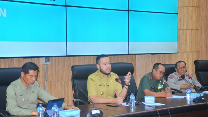 Rakor Latgulbencal, Wako Padang: Kolaborasi Lintas Sektor Penting untuk Kesiapsiagaan Bencana