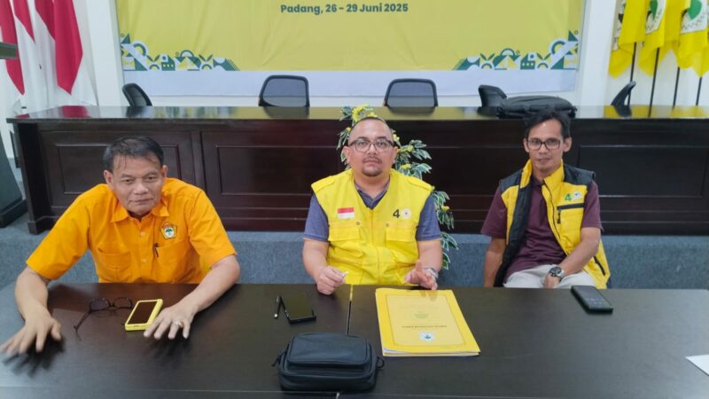 Panitia Musda Partai Golkar Sumbar Tetapkan Khairunas Sebagai Calon Tunggal
