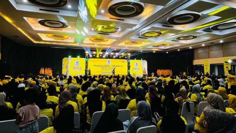 Khairunas Terpilih Aklamasi, Musda XI Golkar Sumbar Tegaskan Konsolidasi dan Target Menang Pemilu 2029