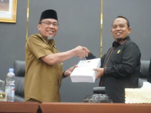 Wakil Wali Kota Padang, Maigus Nasir menyampaikan Rancangan Perubahan Kebijakan Umum Anggaran (KUA) PPAS Tahun Anggaran