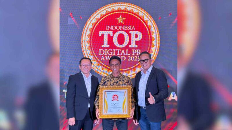 Sukses Bangun Citra Positif, Bank Nagari Raih TOP Digital Public Relation Award