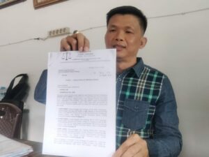 Laporan dugaan pencurian tanah timbunan milik Effendy disamping Pabrik Es Kristal 99 di Jalan Air Dingin, Koto Tangah, Kota Padang,