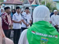 Tiba di Kampung Halaman, Jemaah Haji Padang Panjang Disambut Hangat di Balai Kota