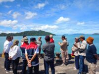 Survei Pengembangan Pelabuhan Teluk Tapang, Bupati Pasbar Terima Tim Kemenhub