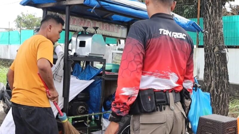 Satpol PP Padang Kembali Tertibkan PKL di Trotoar dan Fasilitas Umum