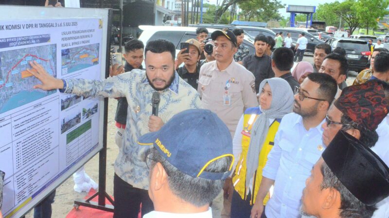 Komisi V DPR Komit Bantu Atasi Kemacetan Sejumlah Titik Persimpangan Jalan By Pass Padang