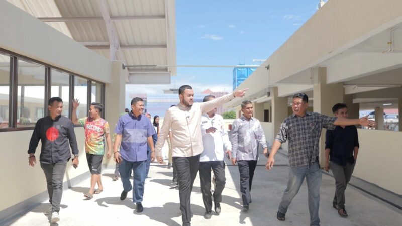 Percepat Relokasi Pedagang, Wako Fadly Amran Tinjau Pasar Raya Padang Fase VII