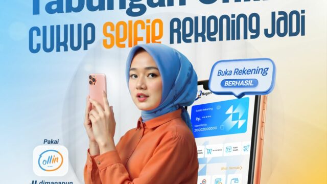 Bank Nagari Permudah Masyarakat dan Perantau Buka Rekening Online
