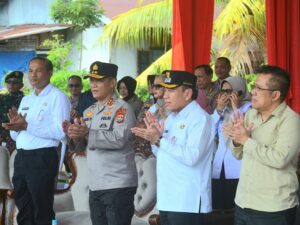 Wawako Maigus Ikuti Tanam Jagung Serentak Polda Sumbar di Padang Sarai