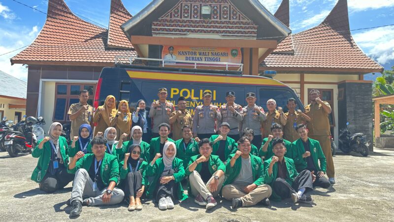 Mahasiswa KKN UNAND Gelar Lokakarya di Nagari Durian Tinggi Pasaman