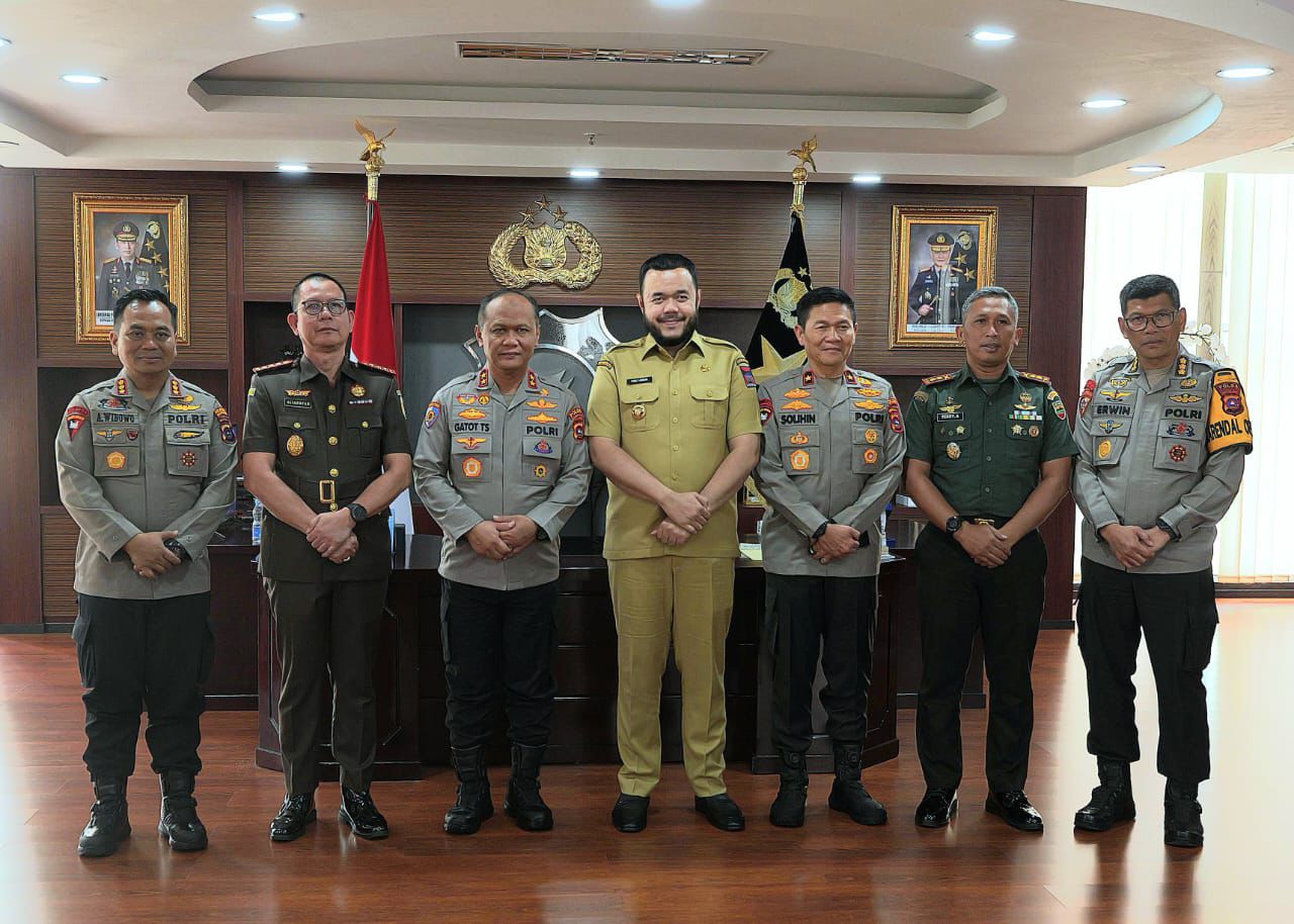 Perkuat Sinergi, Wako Padang Silaturrahmi dengan Forkopimda Sumbar
