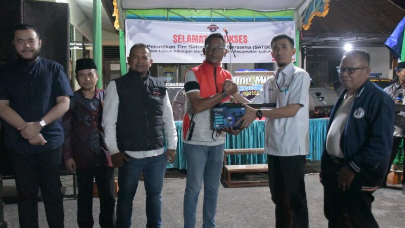 Semen Padang Donasikan Perlengkapan Operasional untuk Satber Cegah Tawuran