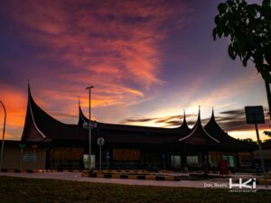 Dengan Nuansa Minang, HKI Tuntaskan Pembangunan Rest Area Tol Padang-Sicincin