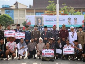 Wawako Padang Pimpin Upacara Peringatan Gugurnya Bagindo Aziz Chan ke-78