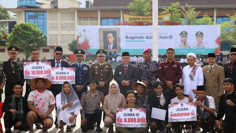 Wawako Padang Pimpin Upacara Peringatan Gugurnya Bagindo Aziz Chan ke-78