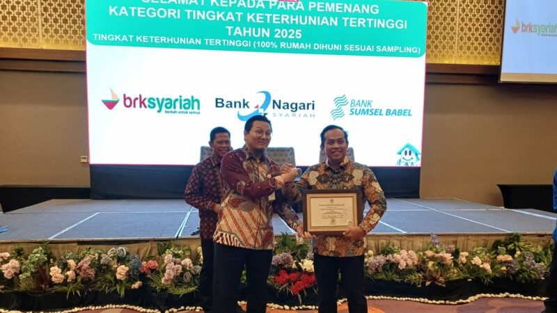 Sukses Salurkan KPR FLPP, Bank Nagari Raih 2 Penghargaan BP Tapera
