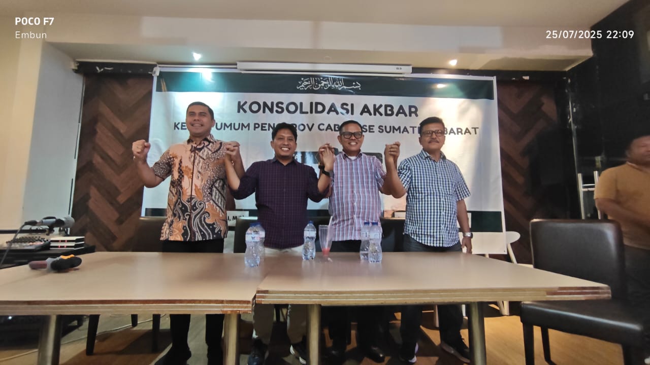 Pengprov Cabor se Sumbar Konsolidasi Akbar Dukung Hamdanus-Anandya Dipo Pratama Nakhodai KONI