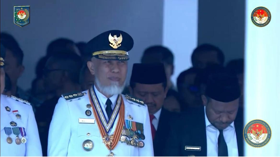 Pelantikan Pamong Praja Muda IPDN, Gubernur Mahyeldi: Ada 2 Kebanggaan Bagi Sumbar