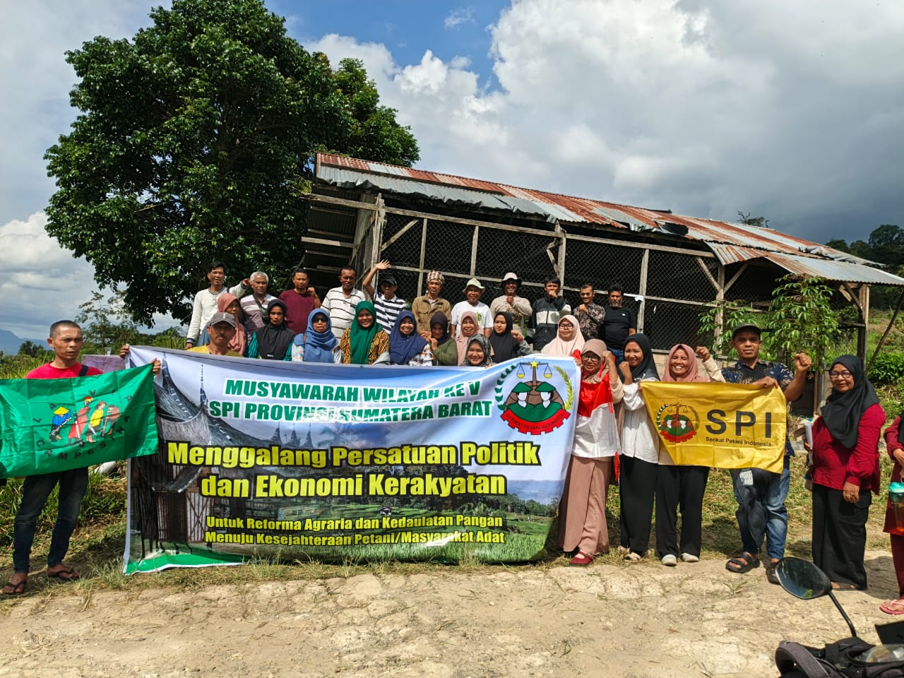 Muswil V SPI Sumbar Menyatukan Tekad Petani untuk Reforma Agraria dan Kedaulatan Pangan: Tagakan Marwah Sako, Pertahankan Pusako!