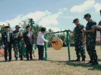 Program TNI Manunggal Membangun Desa (TMMD) ke-125 tahun 2025 di Kabupaten Solok Selatan resmi dibuka pada Rabu (23/7/2025).