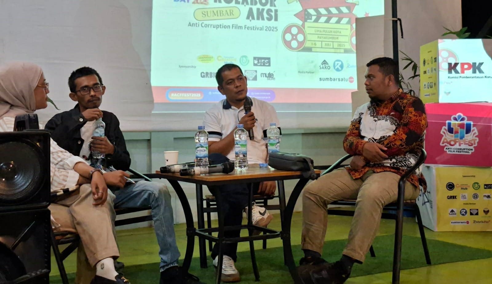 KPK Gelar ACFFest2025 di Luak Limopuluah, Fajar Rillah Vesky-Desmar Ayudi jadi Pembicara