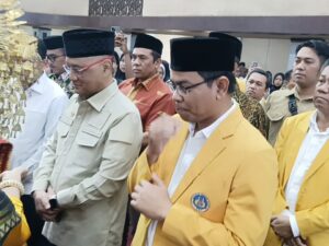 Kepala Badan Penyelenggara Haji (BP Haji), Mochamad Irfan Yusuf memberikan kuliah umum di Auditorium Universitas Negeri Padang (UNP),