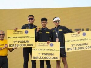 Atlet PASI Padang Juara di Maybank Bali Marathon 2025, Wako Fadly: Jadi Motivasi bagi Generasi Muda
