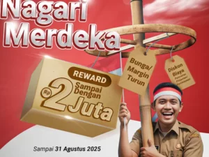 Bank Nagari Hadirkan Promo Pinjaman ASN dan Pegawai, Meriahkan HUT RI ke 80