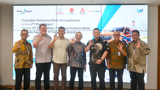 Genjot Kredit Kendaraan Bermotor, Bank Nagari Perkuat Kemitraan dengan Dealer Otomotif
