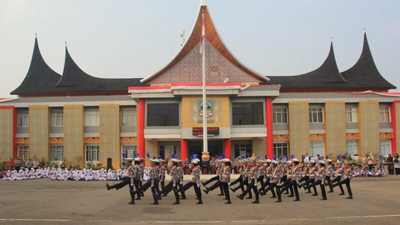 Pocil SD IT Andalas Cendikia binaan Satlantas Polres Dharmasraya siap mengharumkan nama daerah pada ajang Lomba PBB