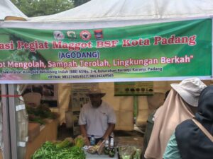 Agodang Jadikan Maggot Mesin Hidup Urai 15 Ton Sampah Padang Tiap Hari