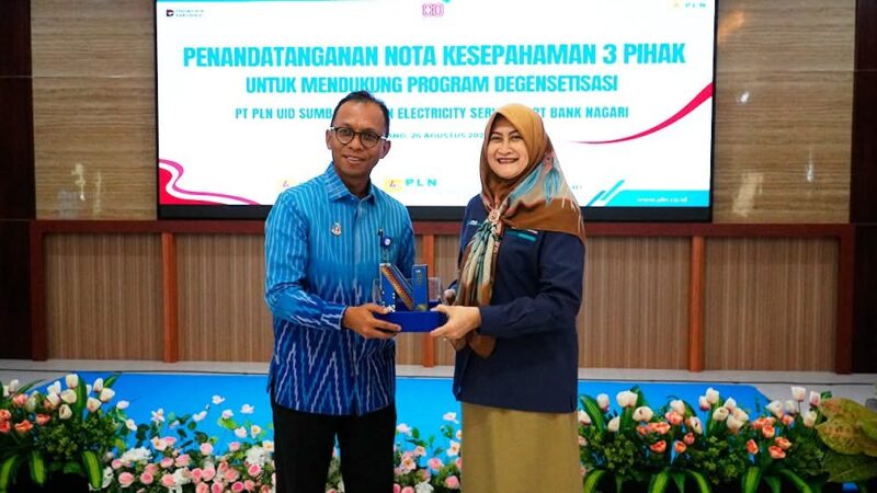 Bank Nagari Siapkan Skema Pembiayaan Dukung Program Degensetisasi Bersama PLN
