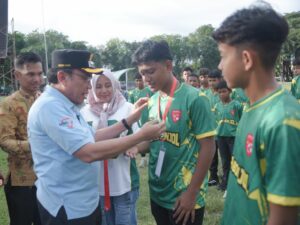 Ikuti Top Score National Championship 2025, Wawako Padang Lepas Tim Sepakbola SSB Imam Bonjol U-14