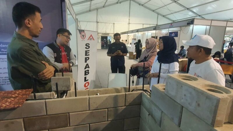 Produk Sepablock dari PT Semen Padang jadi Perhatian Pengunjung di Xploria 2025