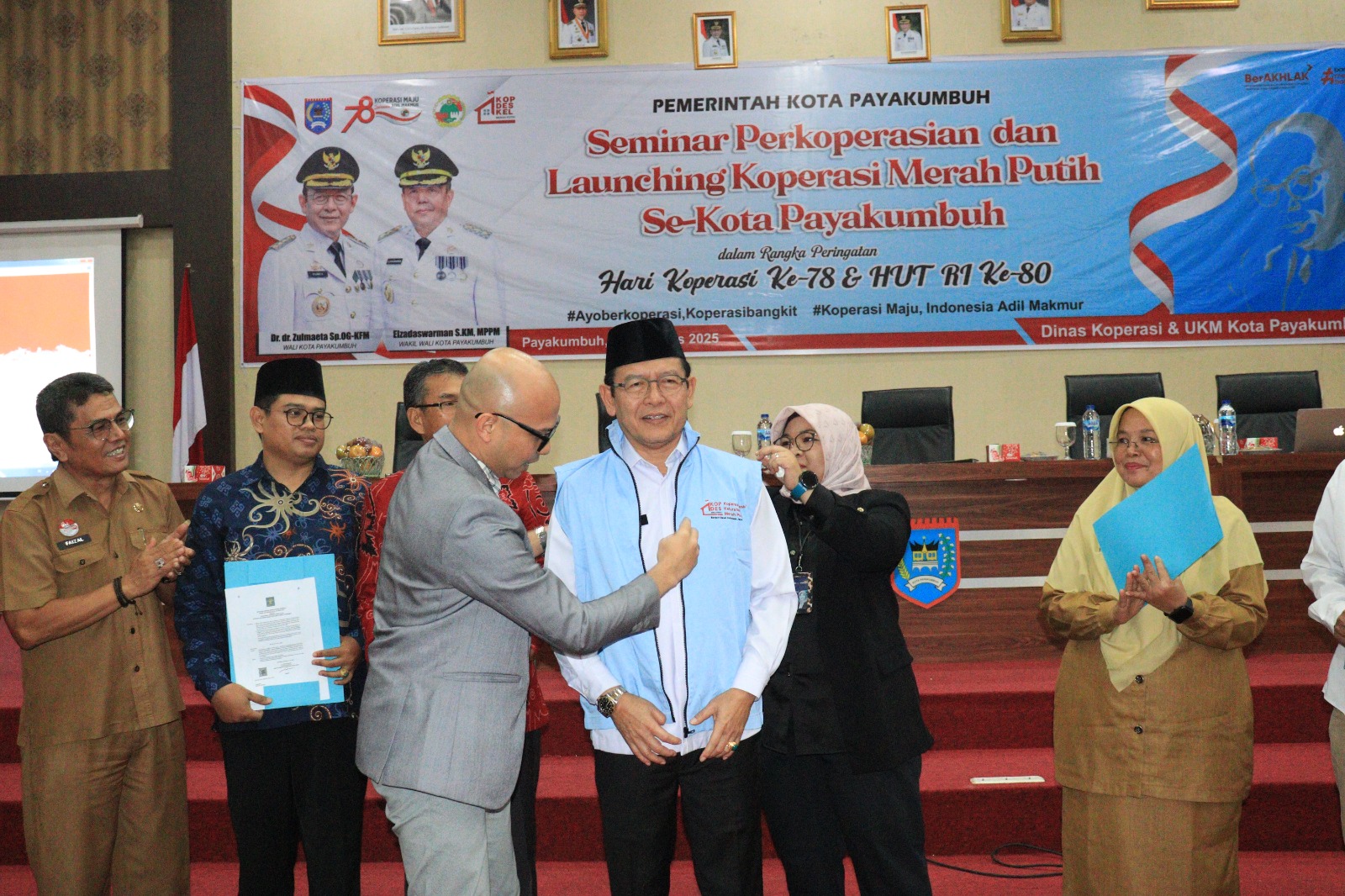Bentuk 47 Koperasi, Pemko Payakumbuh Launching Koperasi Merah Putih