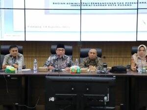 Kinerja Semester I Pemko Padang, Progres Pembangunan Fisik Capai 60,34 Persen