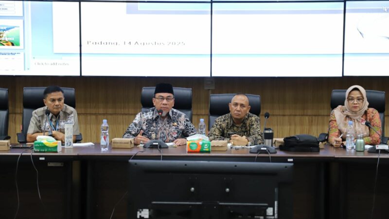 Kinerja Semester I Pemko Padang, Progres Pembangunan Fisik Capai 60,34 Persen