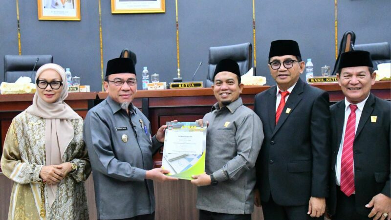 Pendapatan Ditarget Rp3 Triliun, Pemko dan DPRD Padang Sepakati KUA PPAS APBD 2026