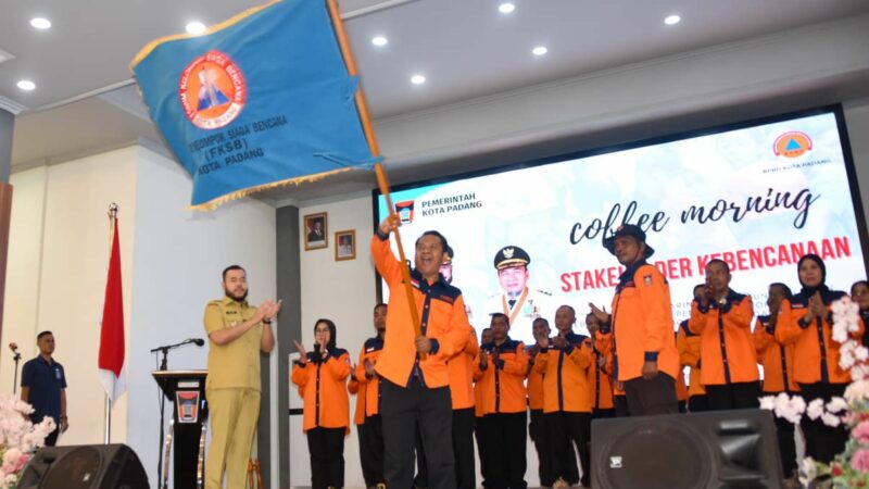 Coffee Morning Stakeholder Kebencanaan, 200 Ribu Warga Pesisir Kota Padang Sigap Hadapi Bencana