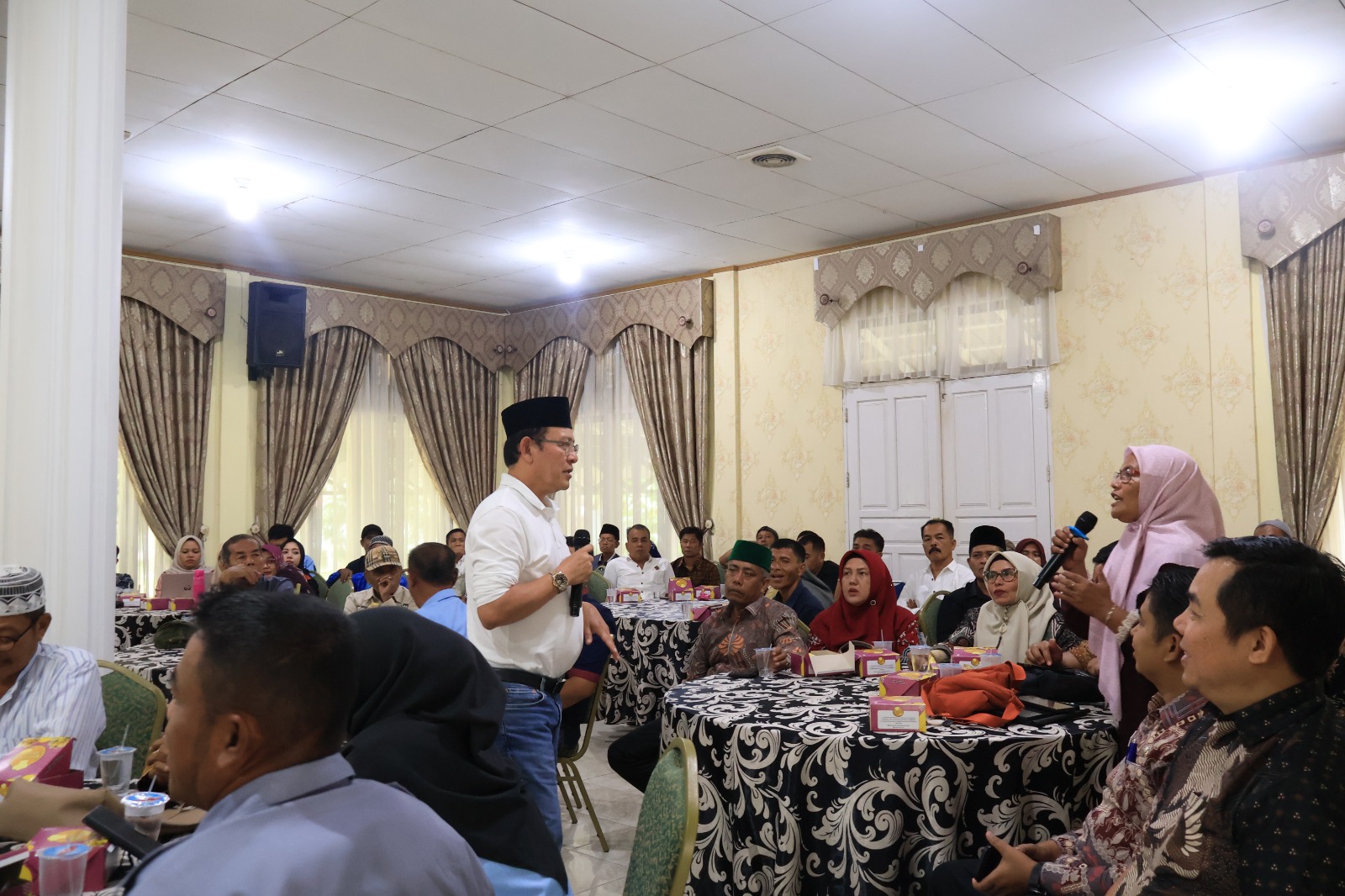 Wako Zulmaeta Audiensi dengan DPD LPM se Kota Payakumbuh