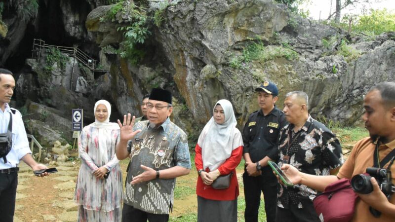 Wawako Maigus Kunjungi Objek Wisata Goa Kelelawar Padayo, Komit Optimalkan Pengembangan