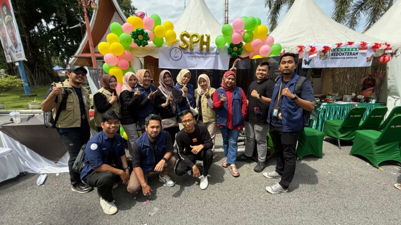 SPH Hadirkan Layanan Kesehatan Gratis di IDI Sumbar Fest 2025