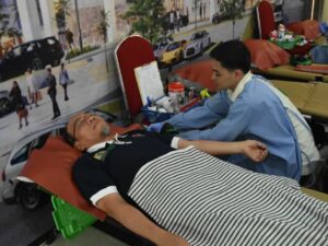 Wawako Padang Ikut Donor Darah di Lustrum XIV FMIPA UNAND