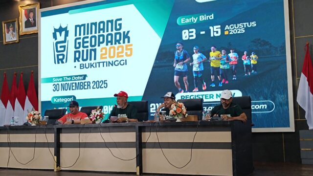Pemprov Sumbar Luncurkan Minang Geopark Run 2025