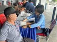 TPK Bitung Gelar Pemeriksaan Kesehatan Gratis bagi Pekerja TKBM