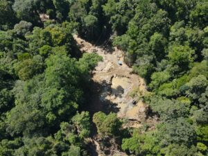 Tambang Emas Ilegal di Hulu DAS Indragiri Rusak Hutan Simanau, Polda Sumbar Didesak Bertindak