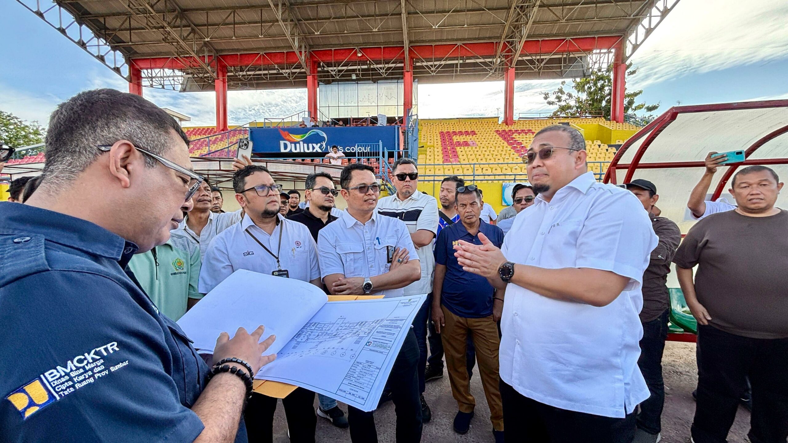 Renovasi GHAS Dimulai Desember 2025, Andre Rosiade: Stadion Akan Dibuat Sesuai Standar AFC