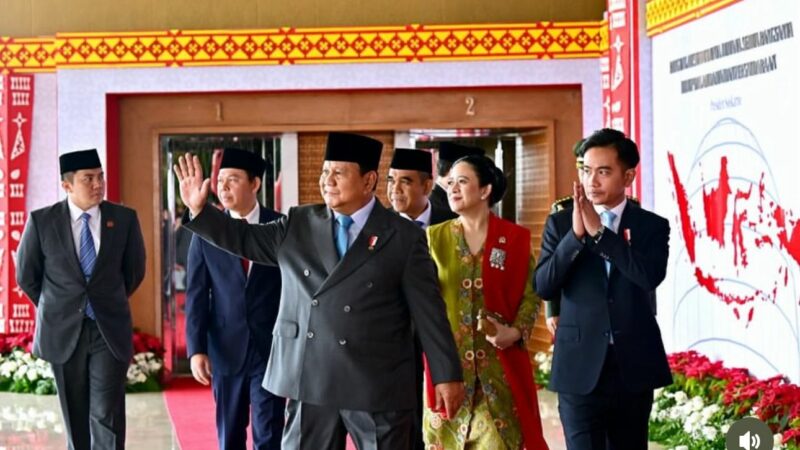 Presiden Prabowo Subianto menyampaikan capaian pemerintah terkait swasembada pangan dalam pidato kenegaraan perdananya