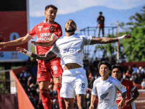 Semen Padang FC meriah hasil seri PSM Makassar 1-1. Foto @Semenpadang